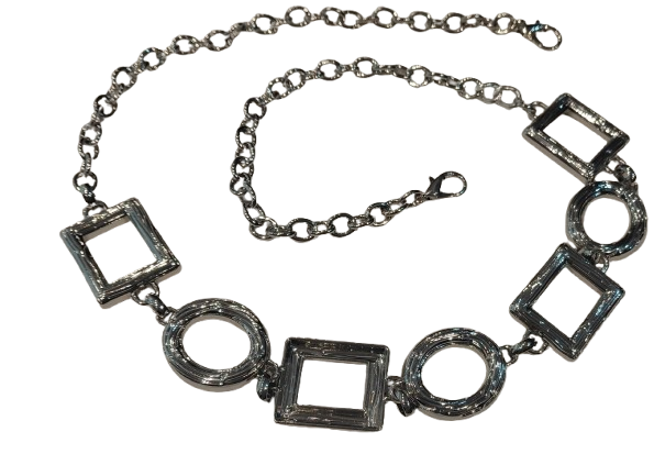 Catena gioiello geometrica