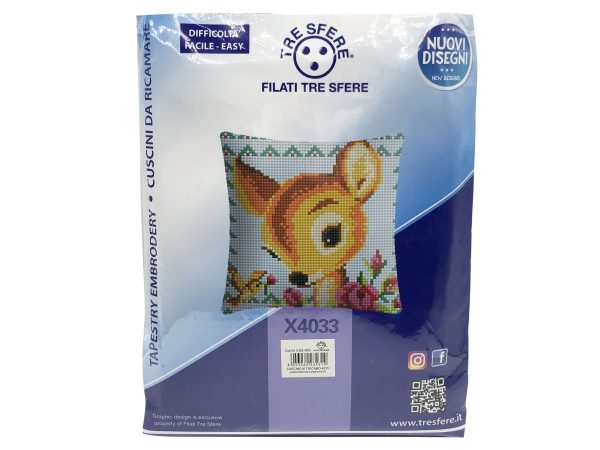 Kit cuscino da ricamare