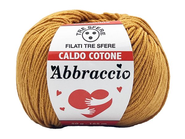 Cotone caldo abbraccio. Gomitolo
