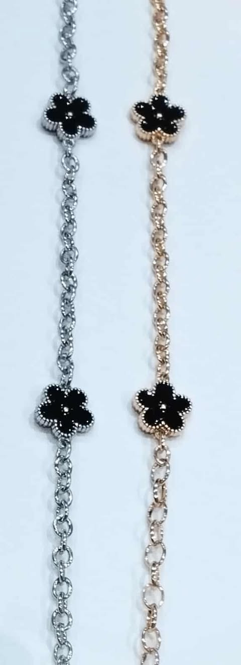 Catena gioiello con fiore