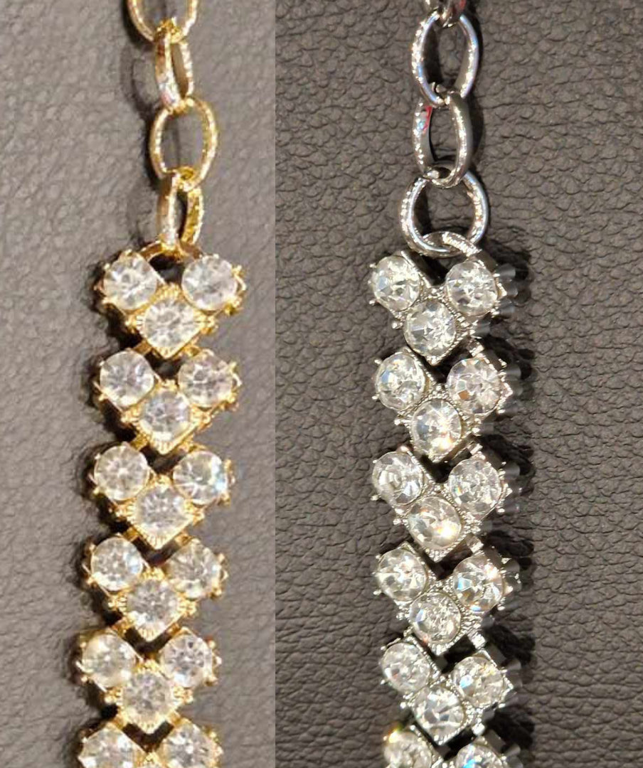 Catena strass 80cm