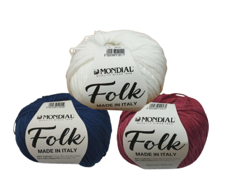 Cotone Folk MONDIAL 50 gr.