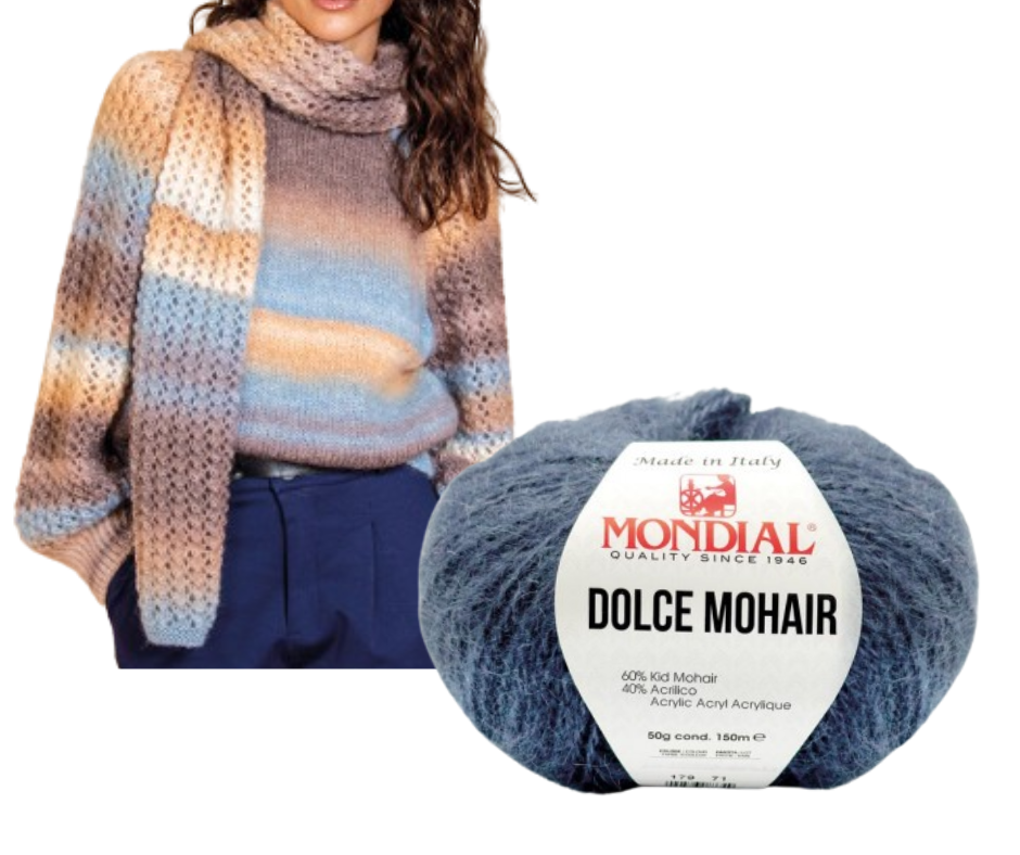 Lana dolce mohair MONDIAL