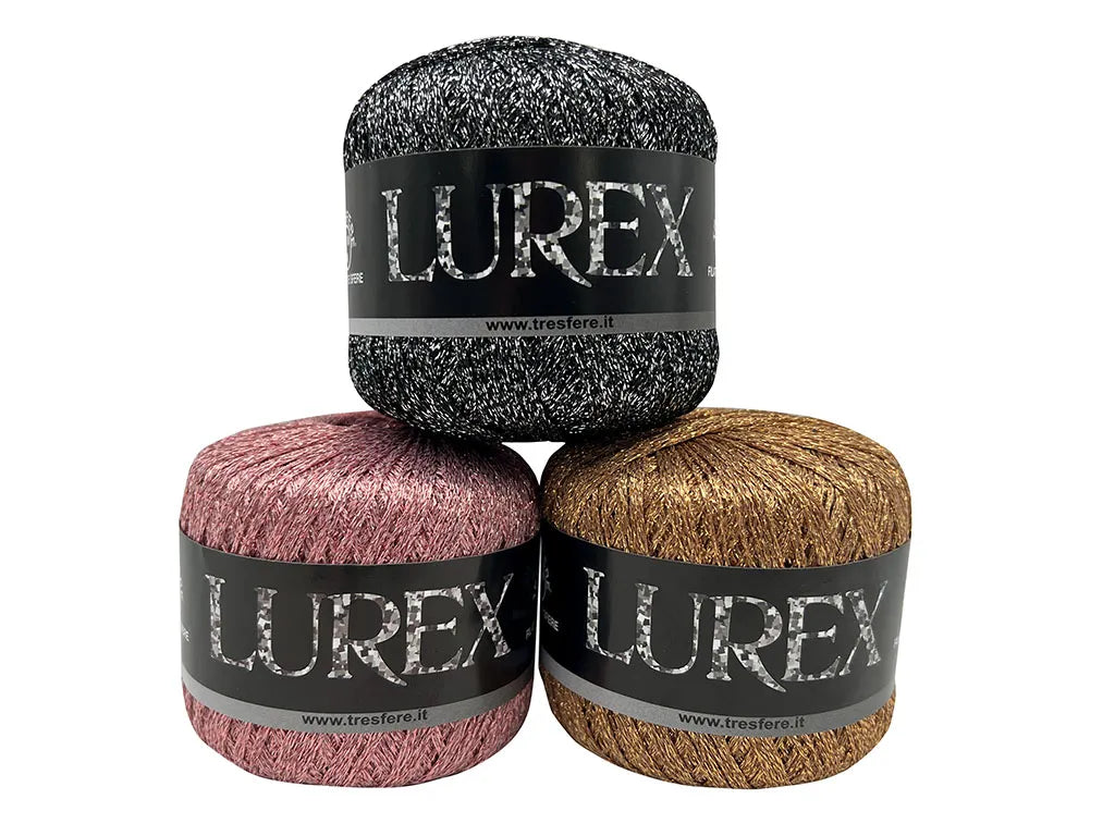 Cotone filato lurex