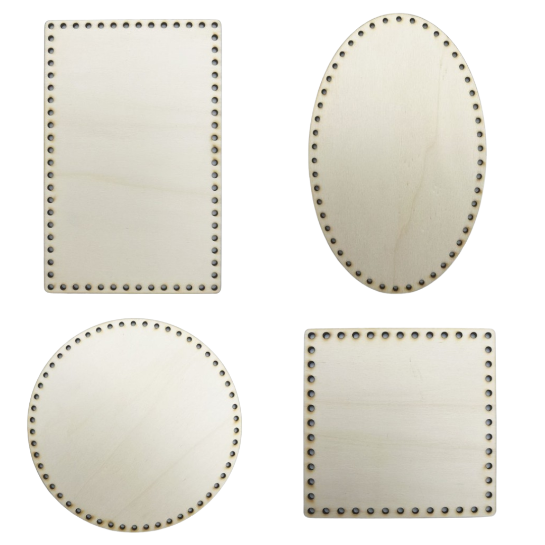 Fondi in legno diverse misure e forme