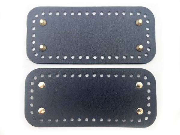 Fondi rettangolari 10x8 cm con piedini