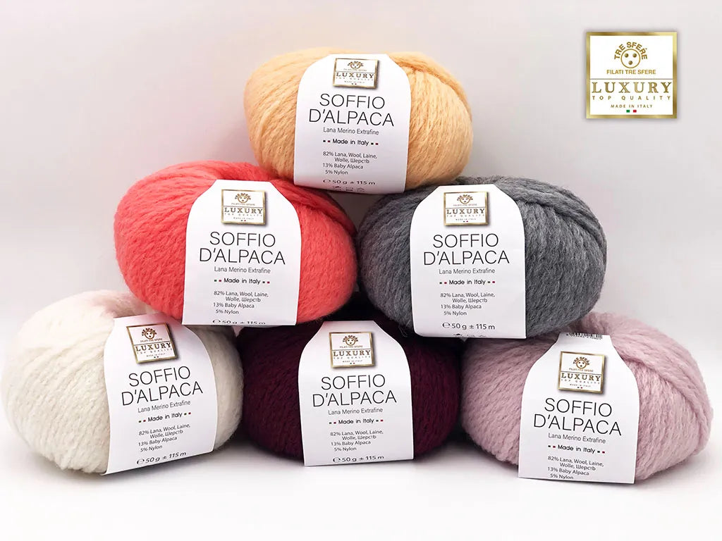 Lana soffio di alpaca