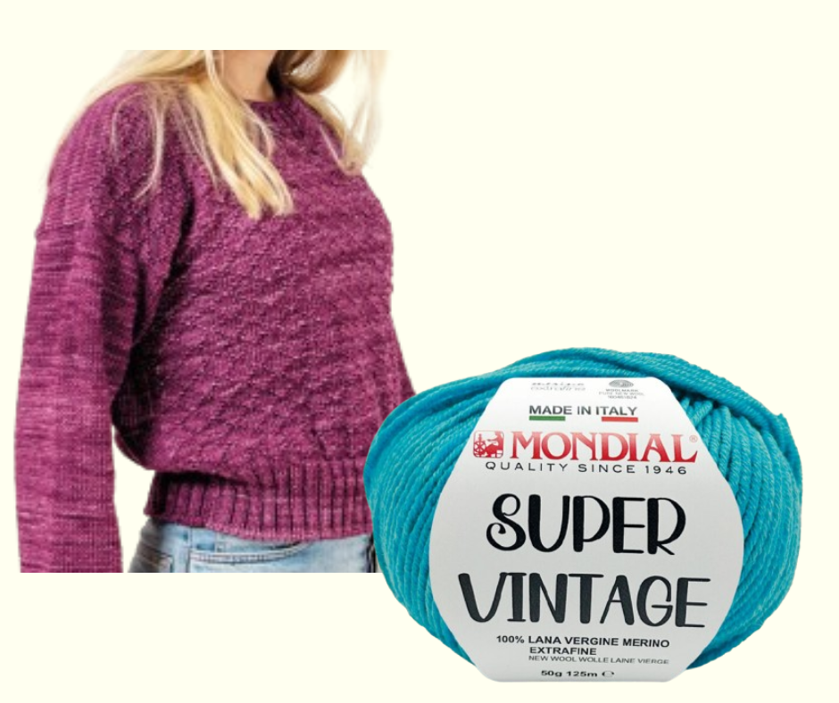 Lana super vintage MONDIAL