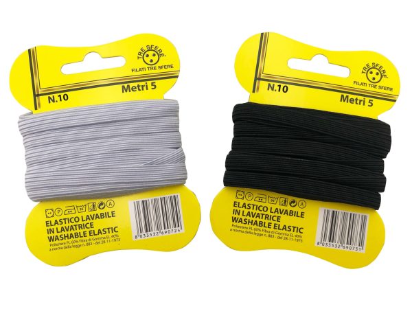 Elastico 8mm. 5 metri