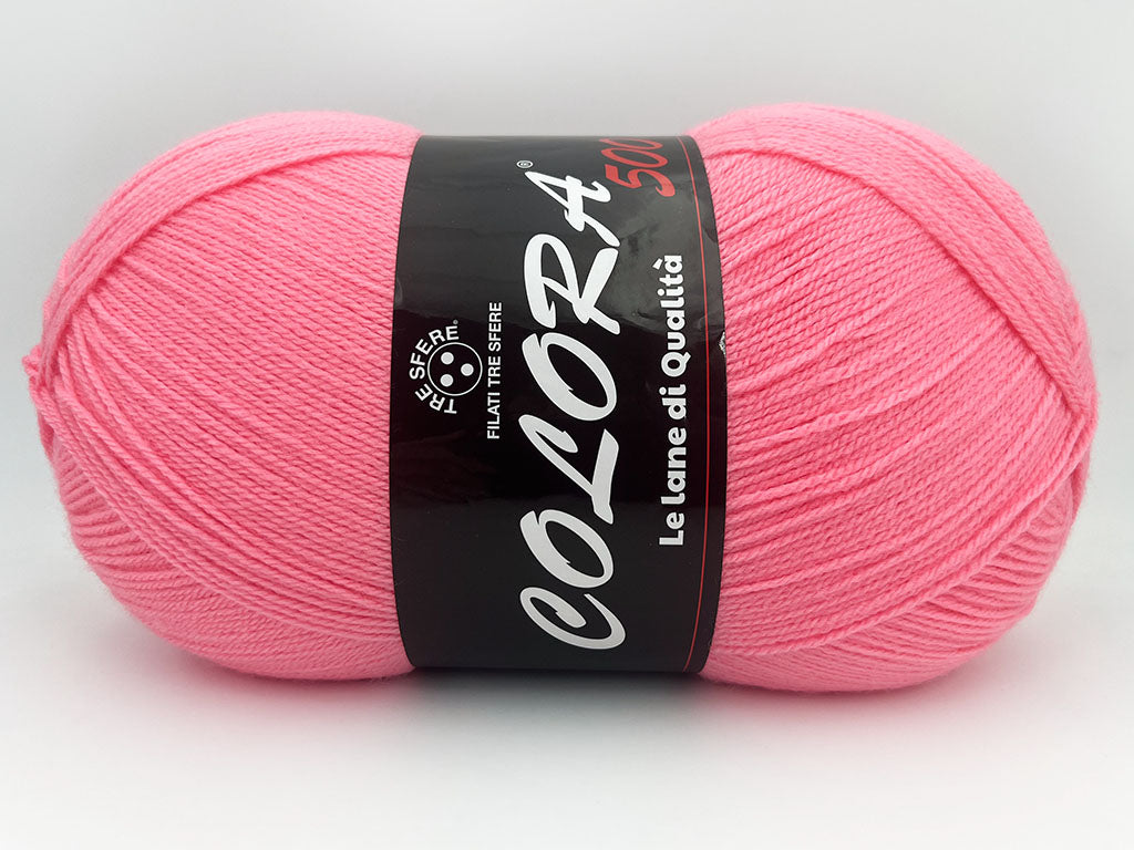 Lana colora. Gomitolo 500gr
