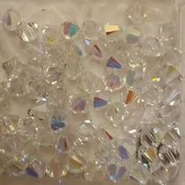 Swarovski veri certificati, bicono 6 mm Aurore Boreale 1