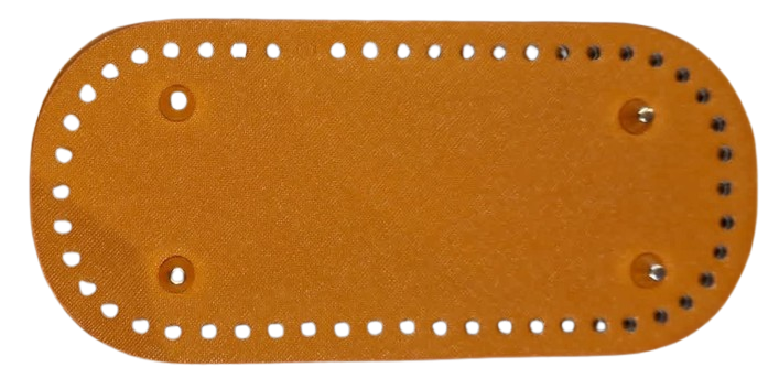 Fondi ovali con piedini 22x10 cm