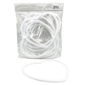Cuore di plastica 15 cm