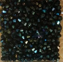 Swarovski bicono 4 mm Aurore Boreale 2