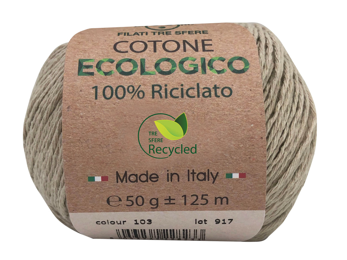 Cotone ecologico. Gomitolo