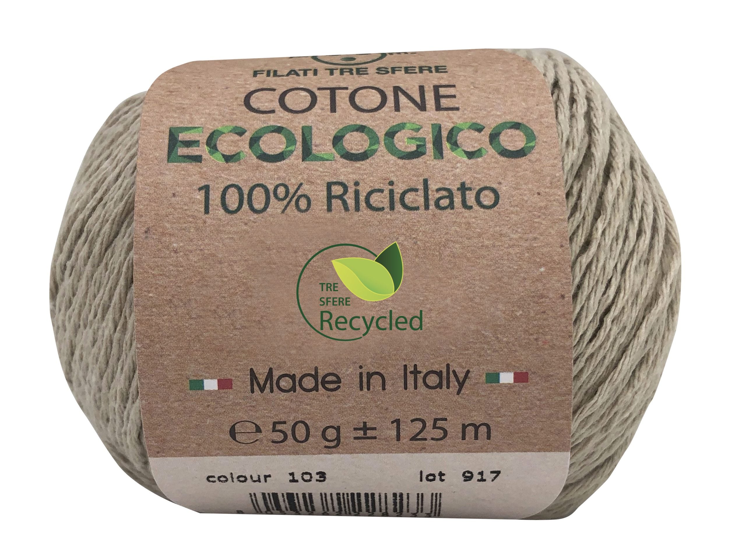 Cotone ecologico. Gomitolo