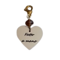 Etchette con ciondolo e perla
