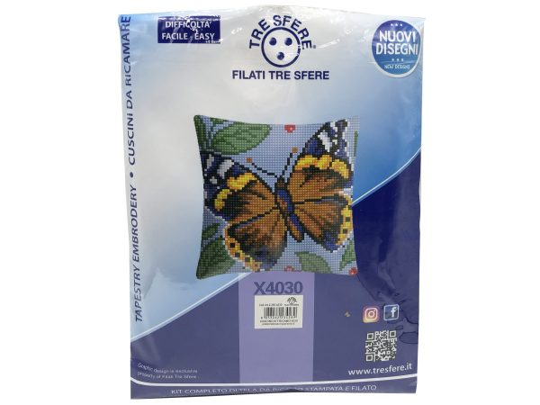 Kit cuscino da ricamare