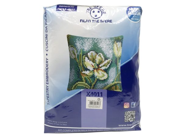 Kit cuscino da ricamare