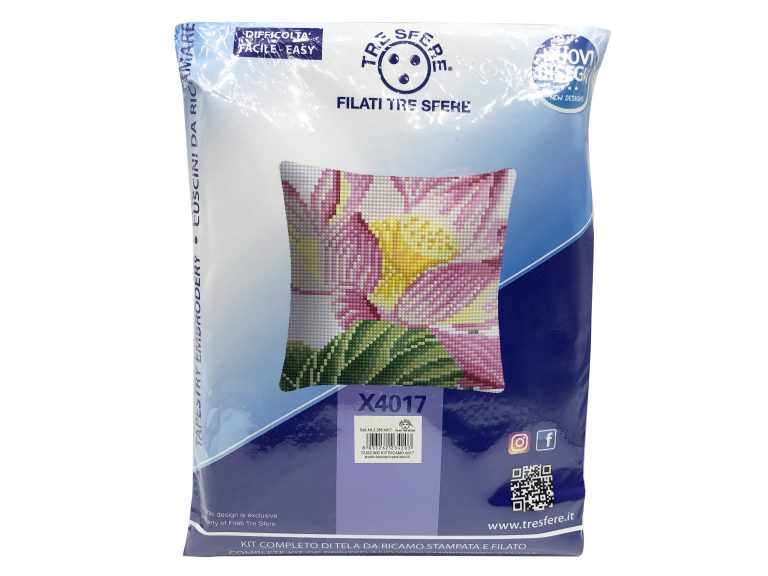 Kit cuscino da ricamare