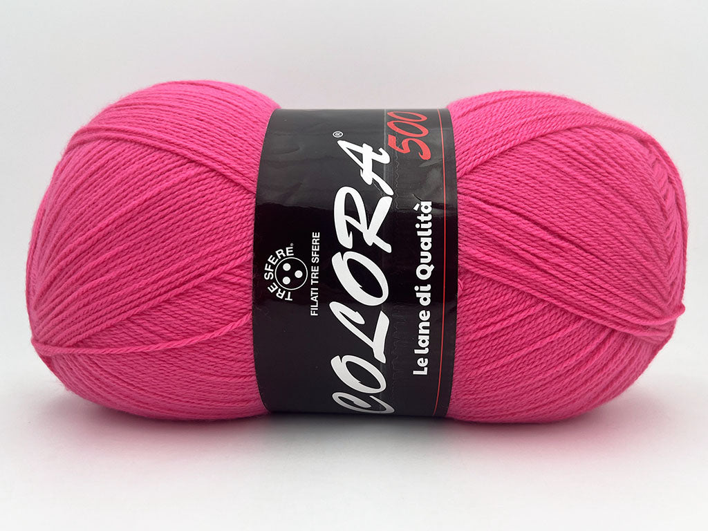 Lana colora. Gomitolo 500gr