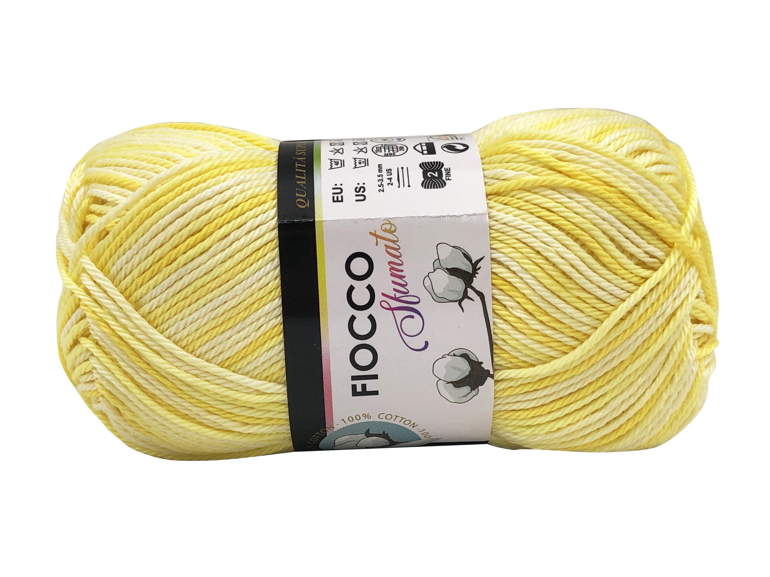 Cotone fiocco sfumato. Confezione