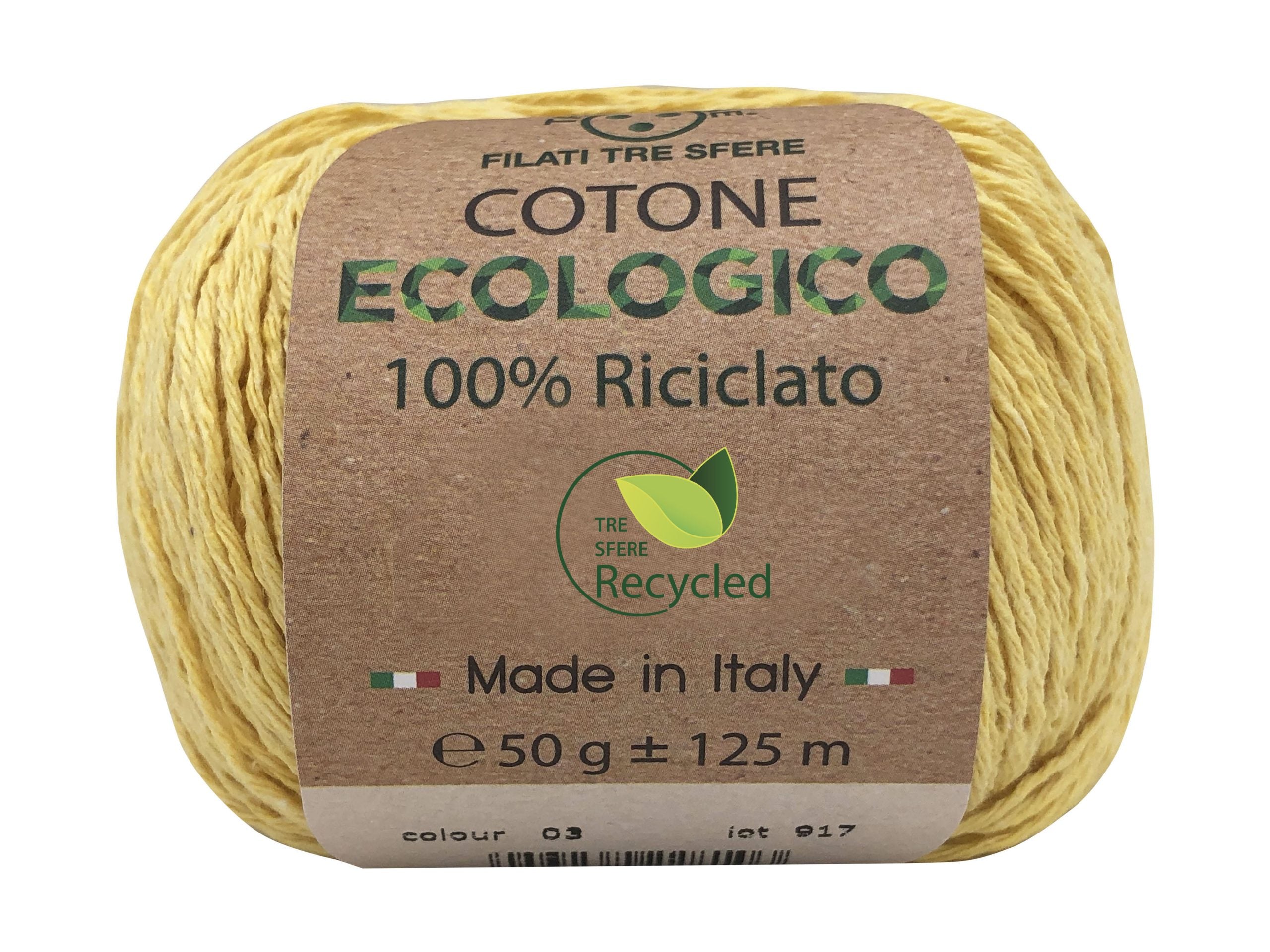 Cotone ecologico. Gomitolo