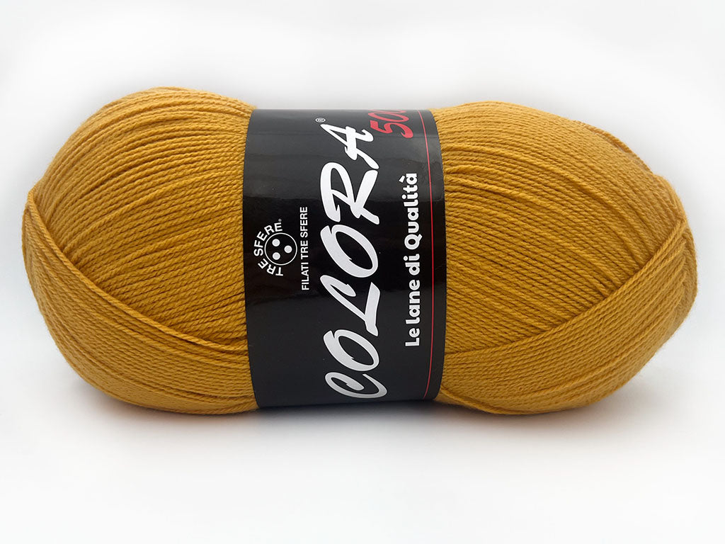Lana colora. Gomitolo 500gr
