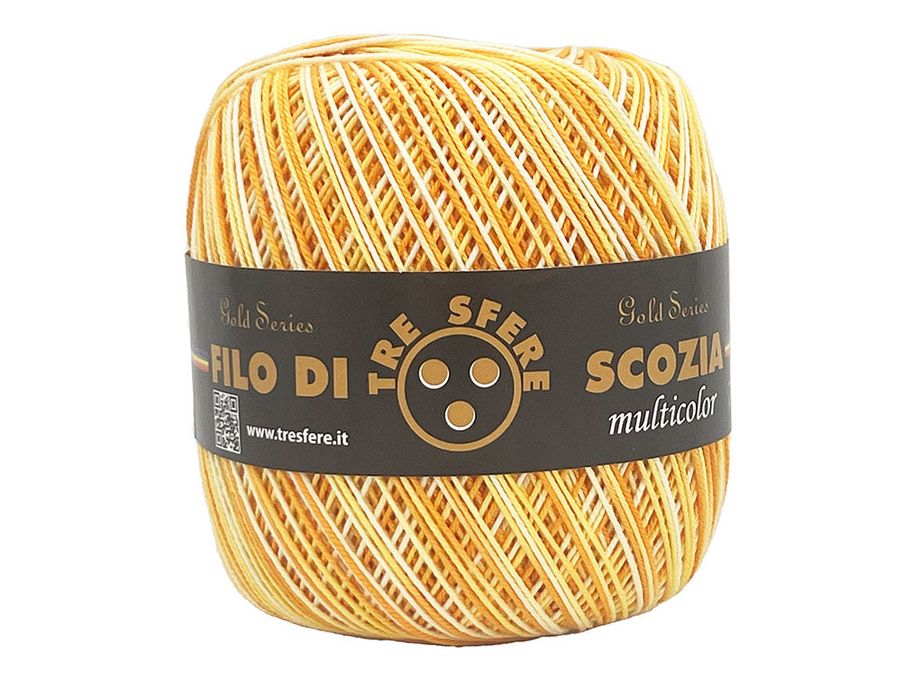 Cotone filo di scozia multicolor. Titolo 5