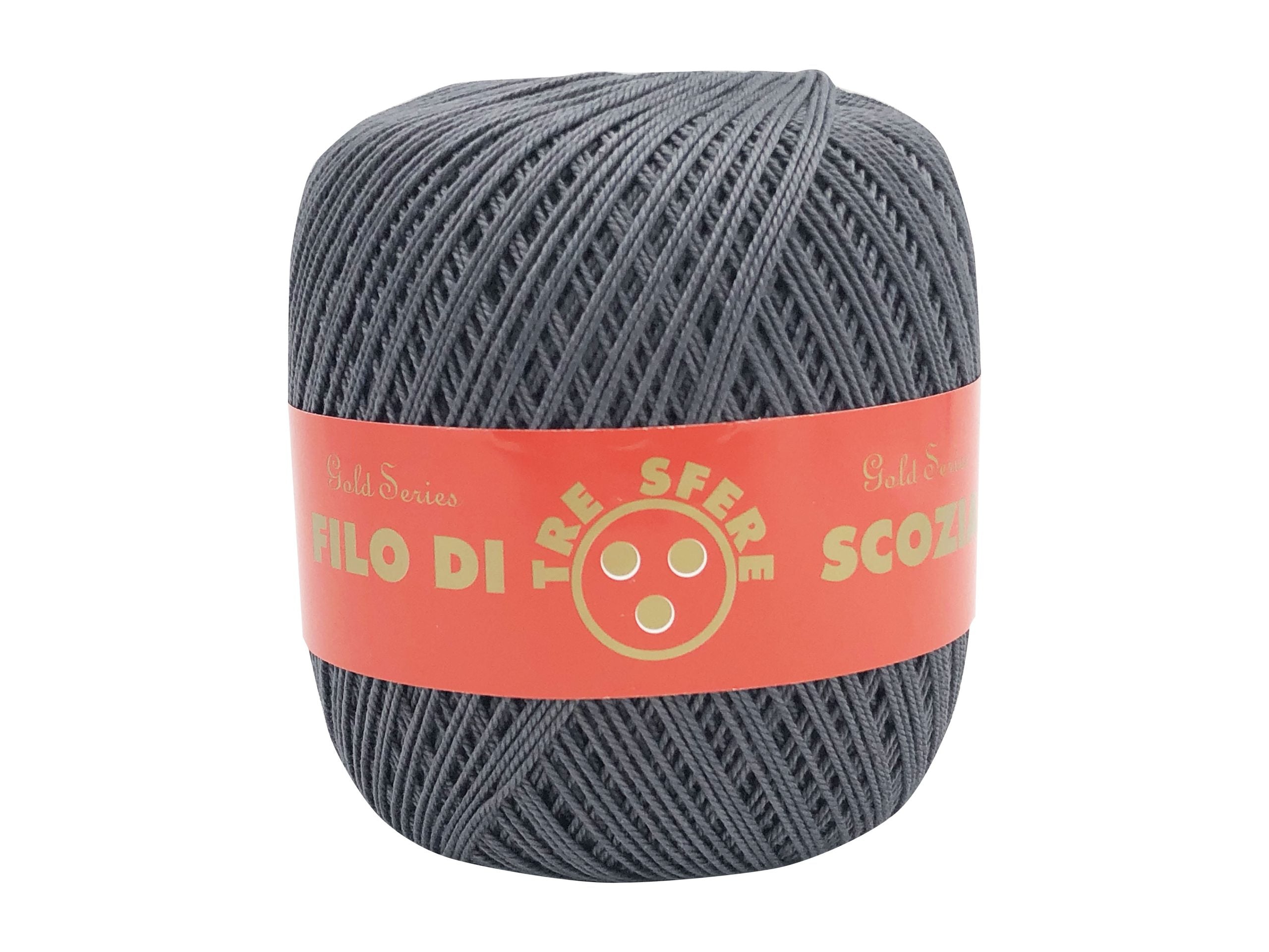 Cotone filo di scozia colorato. Titolo 5