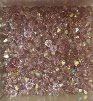 SwarovskI bicono 4mm Aurore Boreale 1