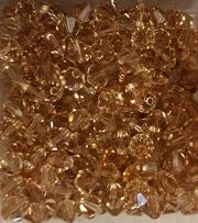 Swarovski veri certificati, bicono 6 mm Aurore Boreale 1