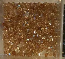 SwarovskI bicono 4mm Aurore Boreale 1