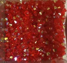 SwarovskI bicono 4mm Aurore Boreale 1