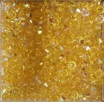 SwarovskI bicono 4mm Aurore Boreale 1