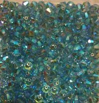 Swarovski bicono 4 mm Aurore Boreale 2