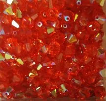 Swarovski veri certificati, bicono 6 mm Aurore Boreale 1