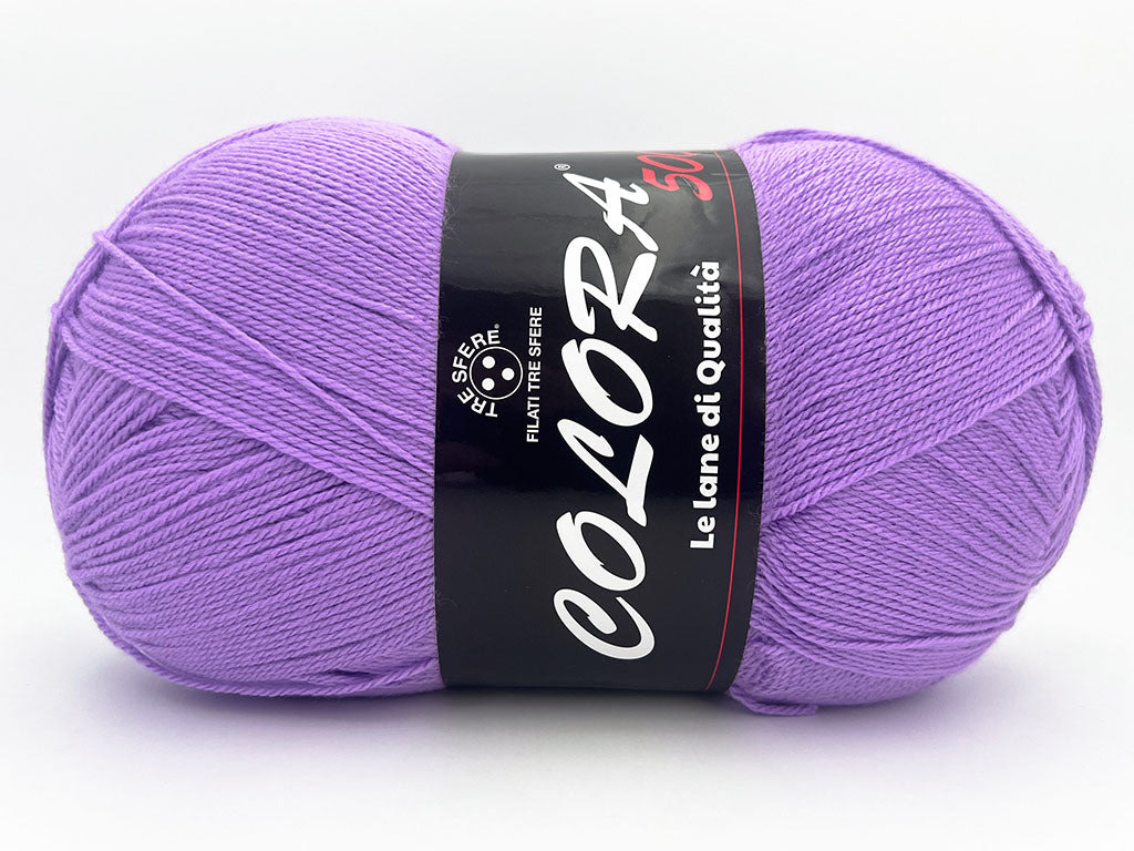 Lana colora. Gomitolo 500gr