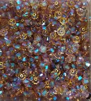 Swarovski bicono 4 mm Aurore Boreale 2