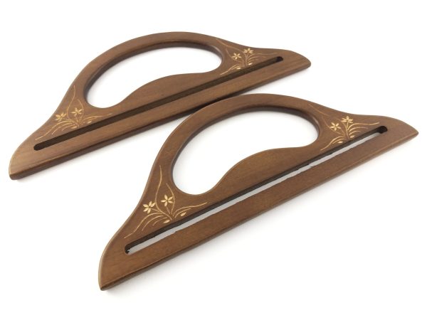 Manici in legno 23 cm