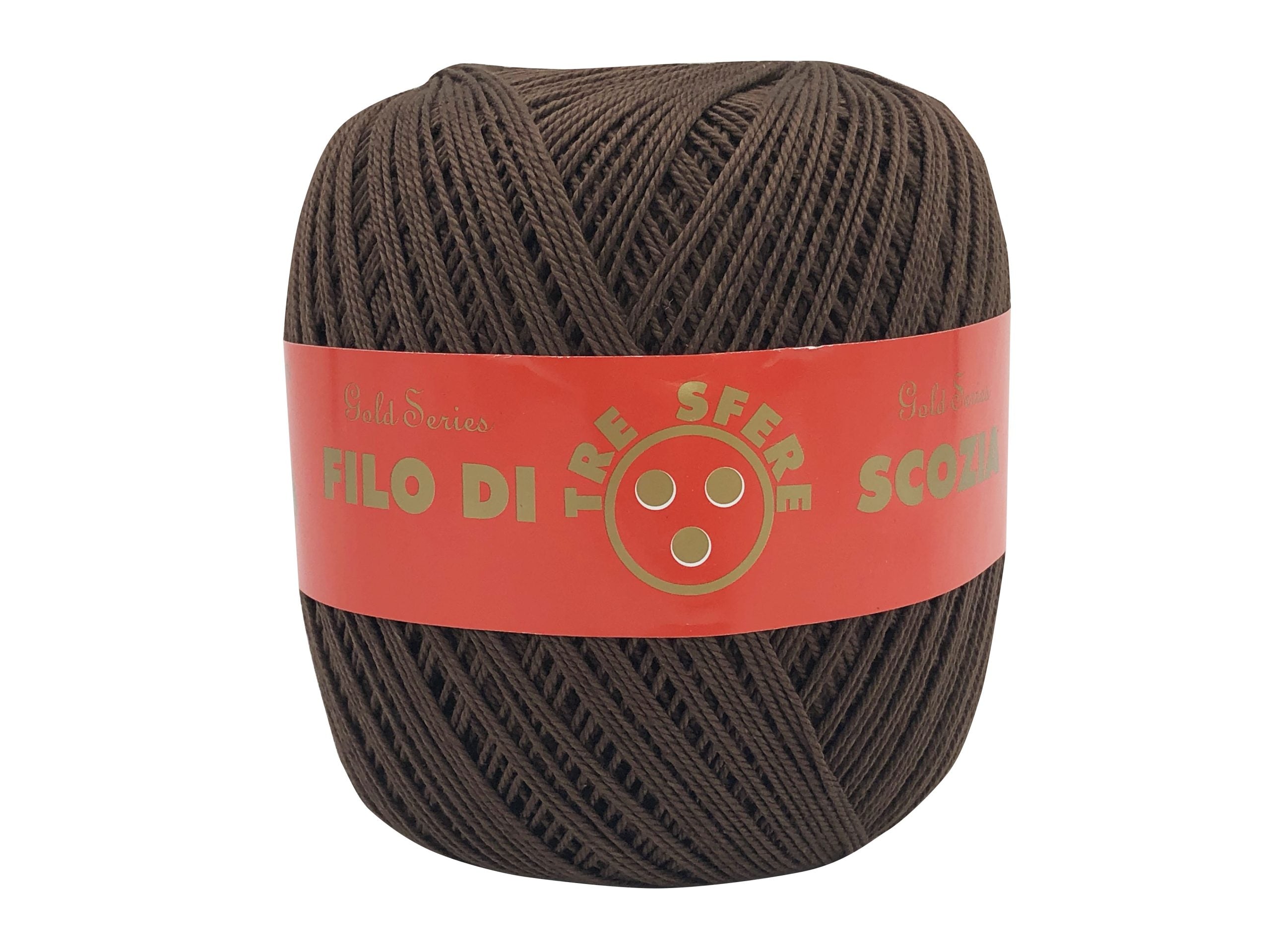 Cotone filo di scozia colorato. Titolo 5