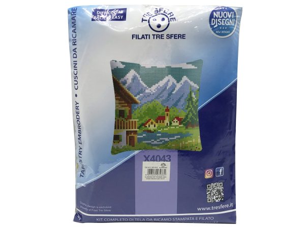Kit cuscino da ricamare