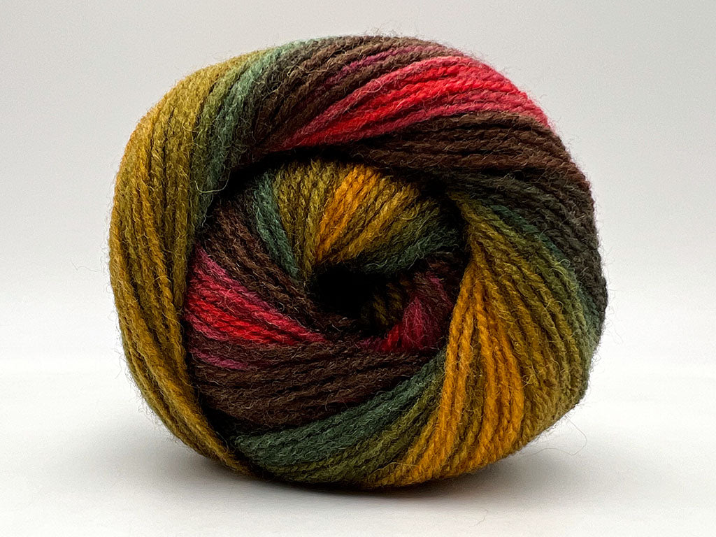 Lana merino multicolor 500gr.