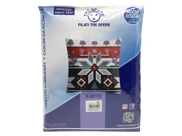 Kit cuscino da ricamare