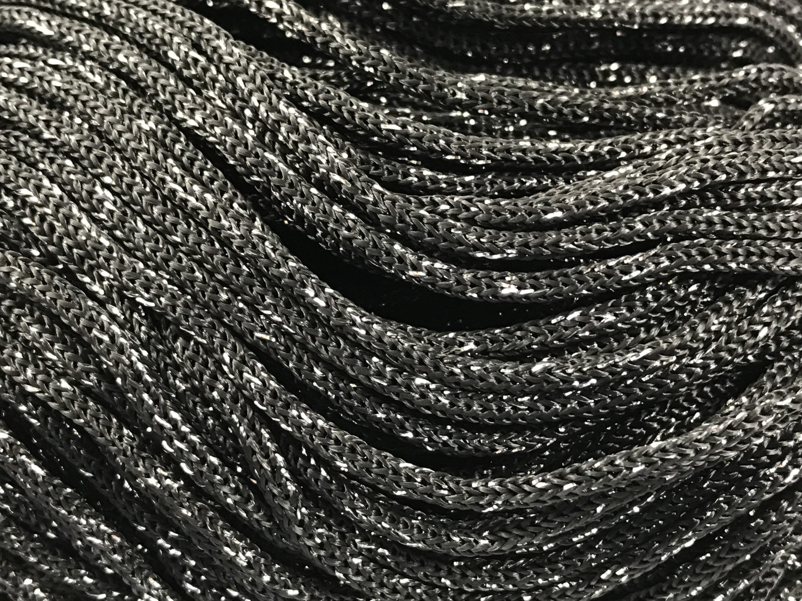 Swan Black glitter