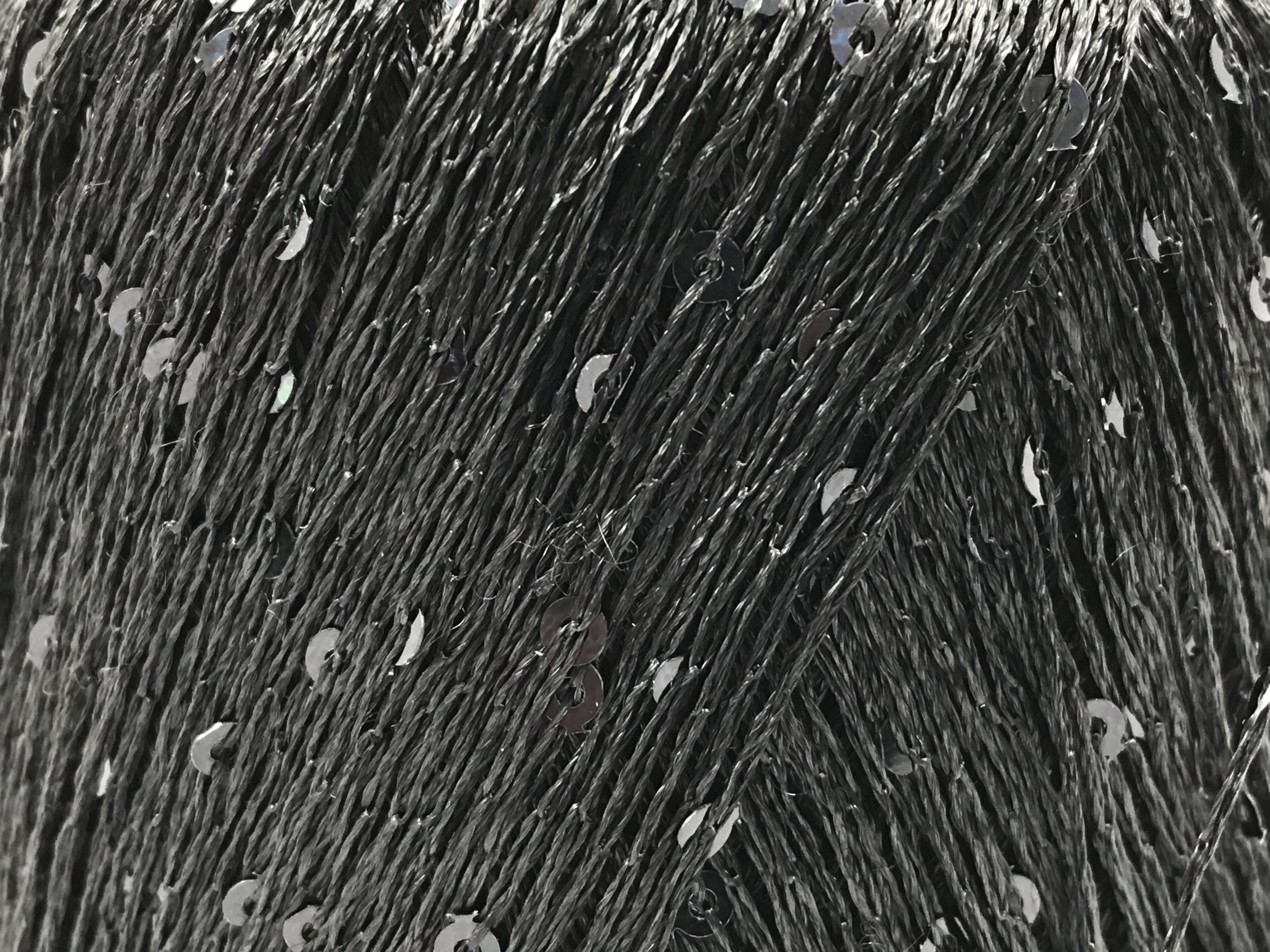 Cotone filato pailettes