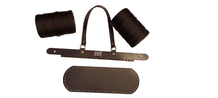 Kit borsa raffa 2 in ecopelle
