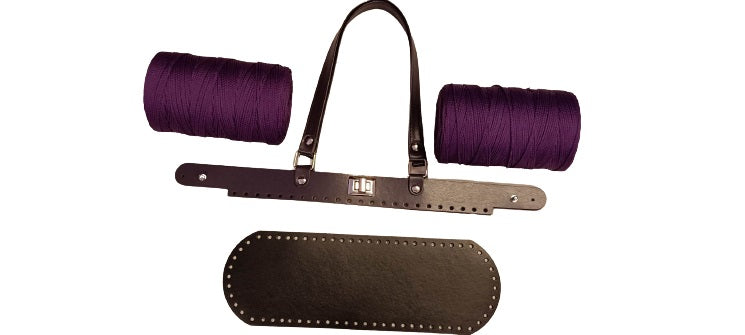 Kit borsa raffa 2 in ecopelle