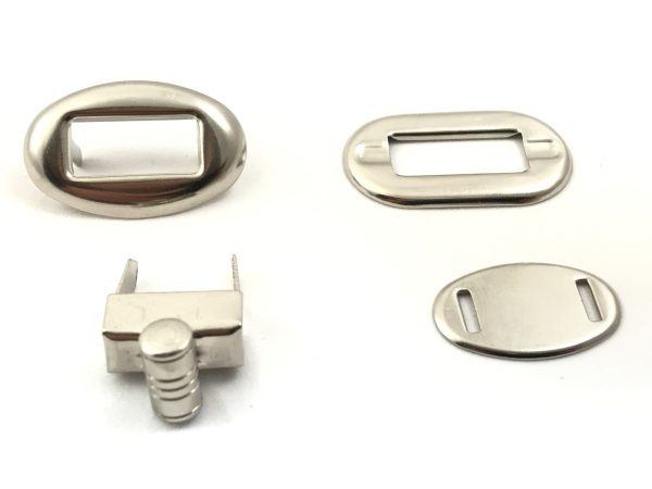 Chiusura girello ovale 3 cm