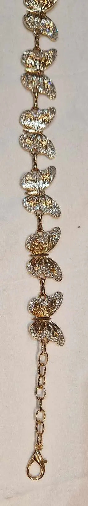 Catena farfalle 80 cm